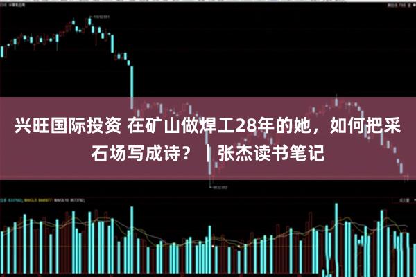 兴旺国际投资 在矿山做焊工28年的她，如何把采石场写成诗？｜张杰读书笔记