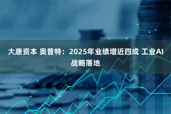 大唐资本 奥普特：2025年业绩增近四成 工业AI战略落地