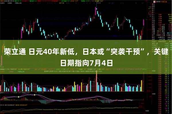 荣立通 日元40年新低，日本或“突袭干预”，关键日期指向7月4日