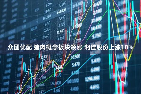 众团优配 猪肉概念板块领涨 湘佳股份上涨10%
