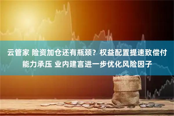 云管家 险资加仓还有瓶颈？权益配置提速致偿付能力承压 业内建言进一步优化风险因子
