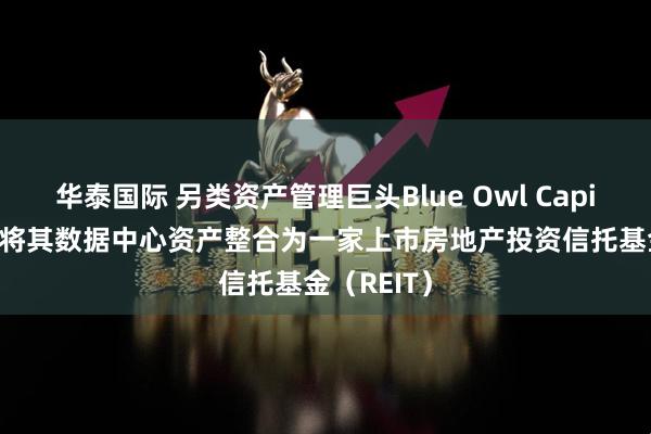 华泰国际 另类资产管理巨头Blue Owl Capital正计划将其数据中心资产整合为一家上市房地产投资信托基金（REIT）